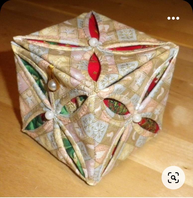CAIXA DE PATCHWORK VIDRIERA