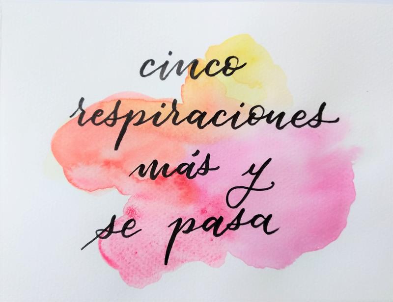 INICIACIÓN A LA CALIGRAFIA MODERNA CON PINCEL (BRUSH LETTERING)