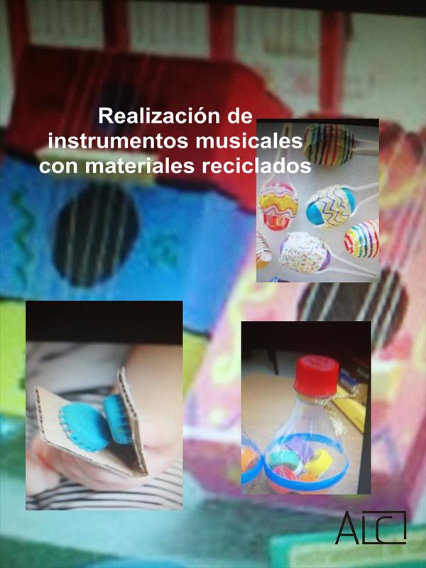 INSTRUMENTOS MUSICALES CON MATERIALES RECICLADOS