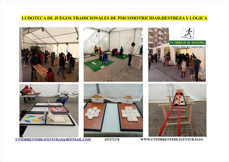 JUEGOS TRADICIONALES ARTESANALES DE DESTREZA Y LÓGICA