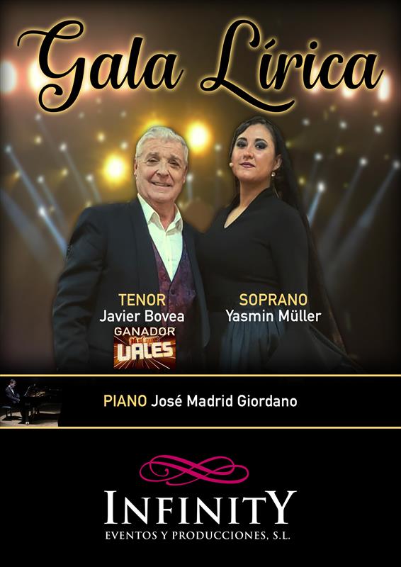 GALA LÍRICA JAVIER BOVEA I YASMINE MULLER