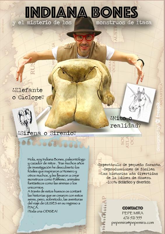 INDIANA BONES Y EL MISTERIO DE LOS MONSTRUOS DE ITACA