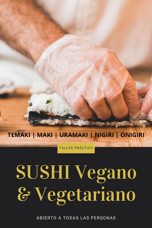 SUSHI VEGANO Y VEGETARIANO