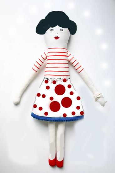 MUÑECA DE TRAPO DE DISEÑO