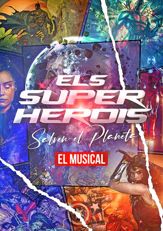 LOS SUPERHEROES, SALVAN EL PLANETA
